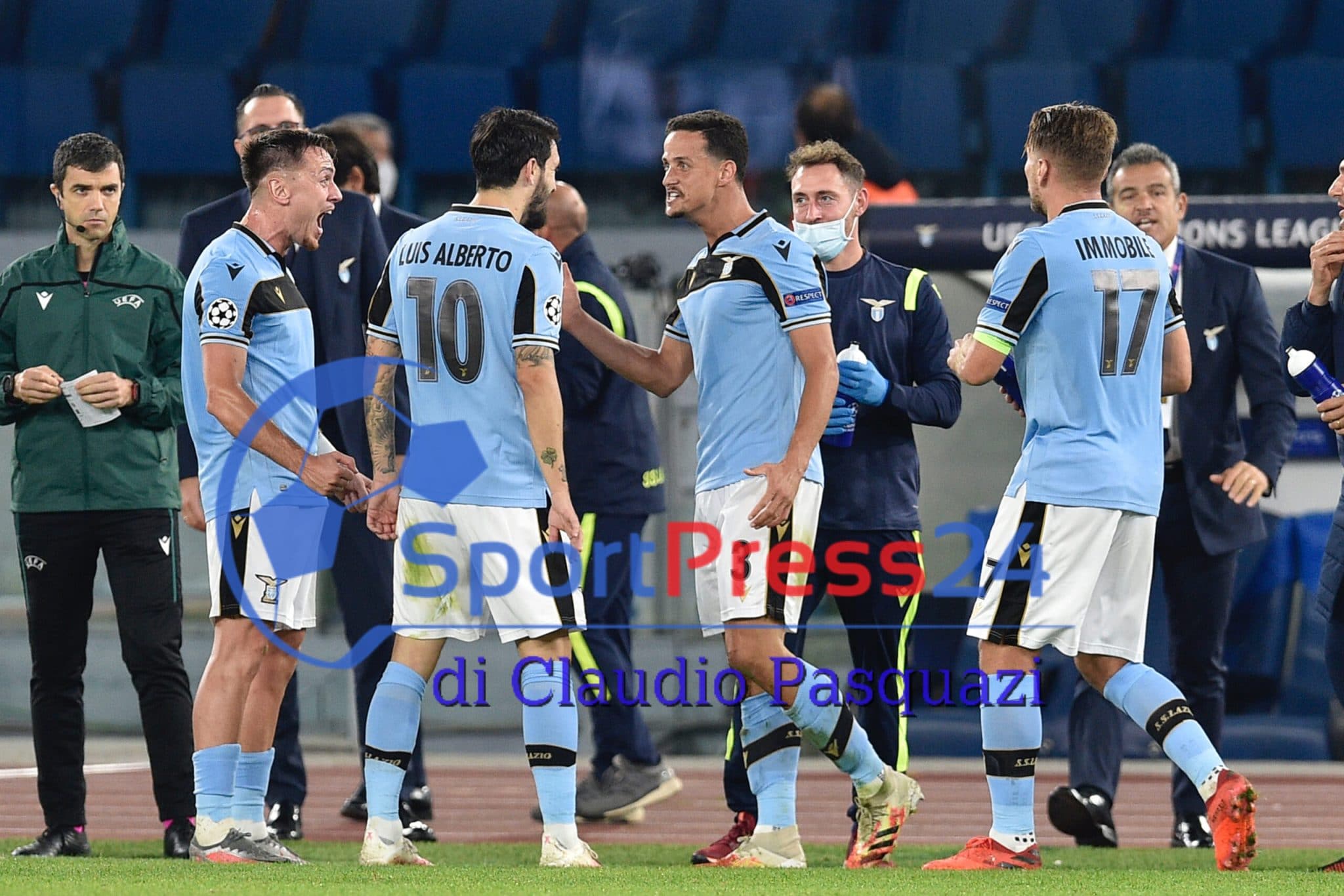 Gol Lazio Borussia Dortmund - Luiz Felipe