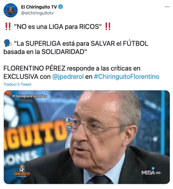 intervista florentino perez