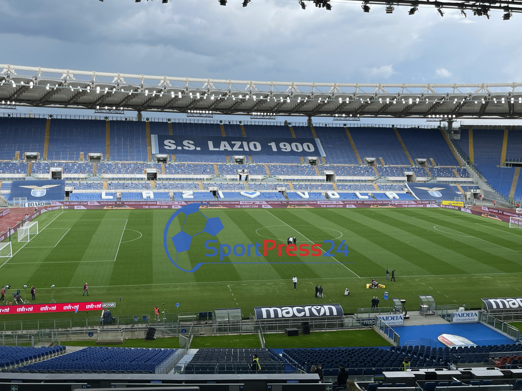 Formazioni ufficiali Lazio-Benevento