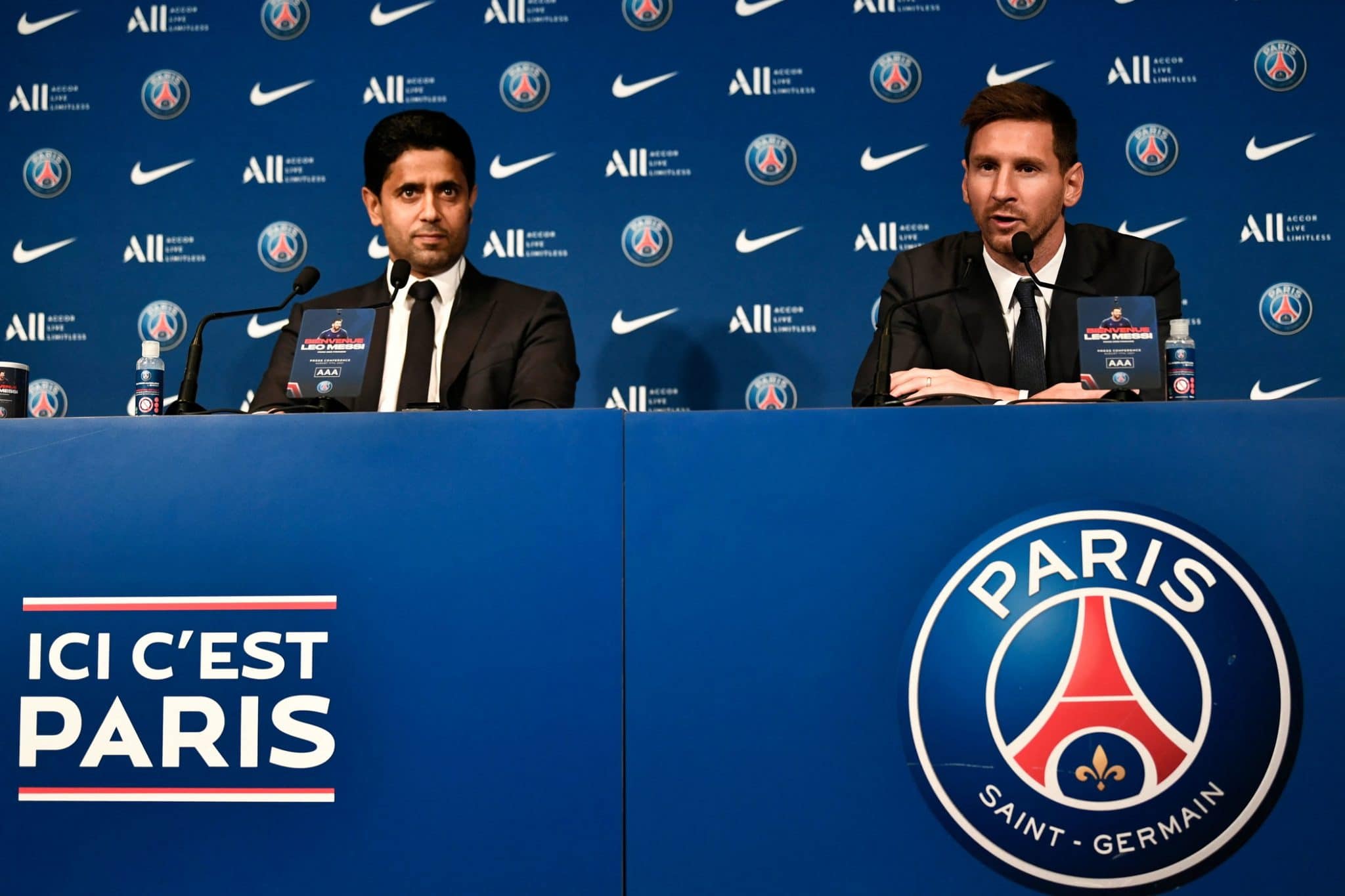 messi presentazione al psg