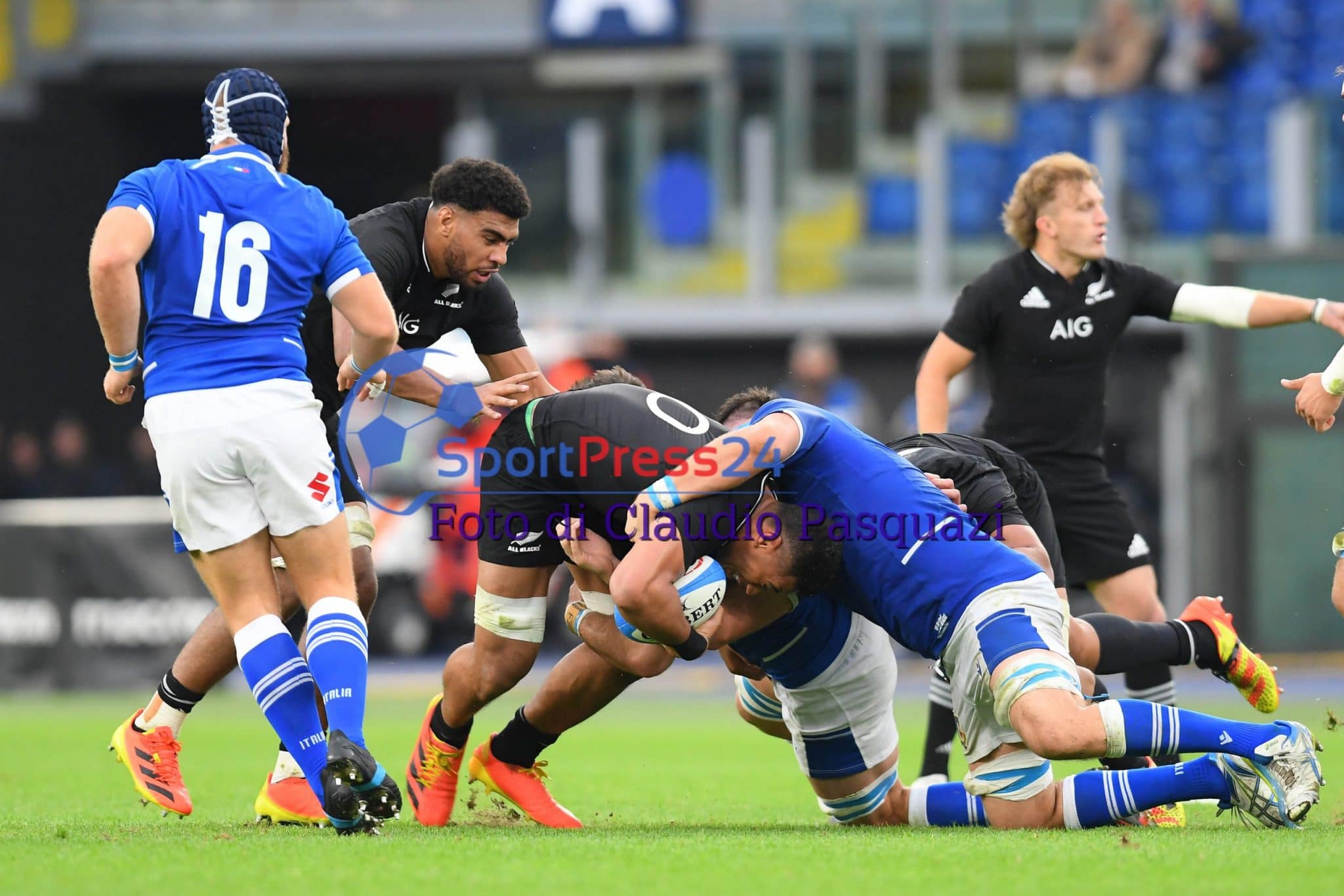 italia all blacks