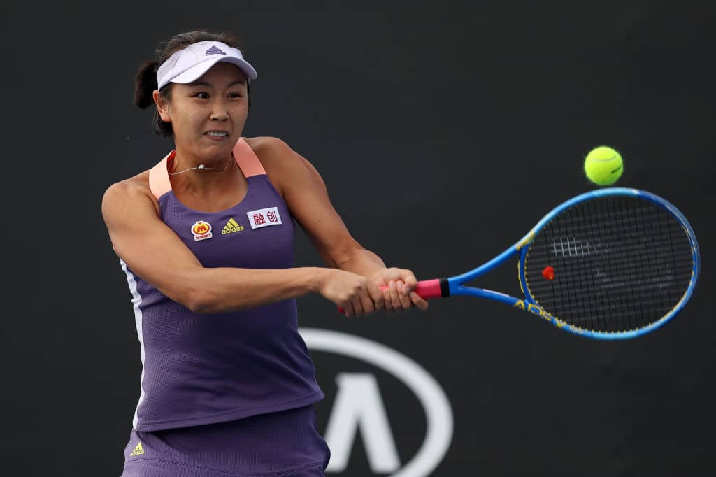 Peng Shuai twitter