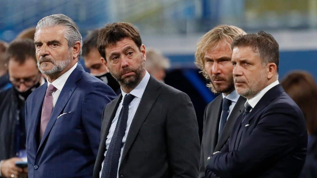 Arrivabene, Agnelli, Nedved, Paratici Juventus