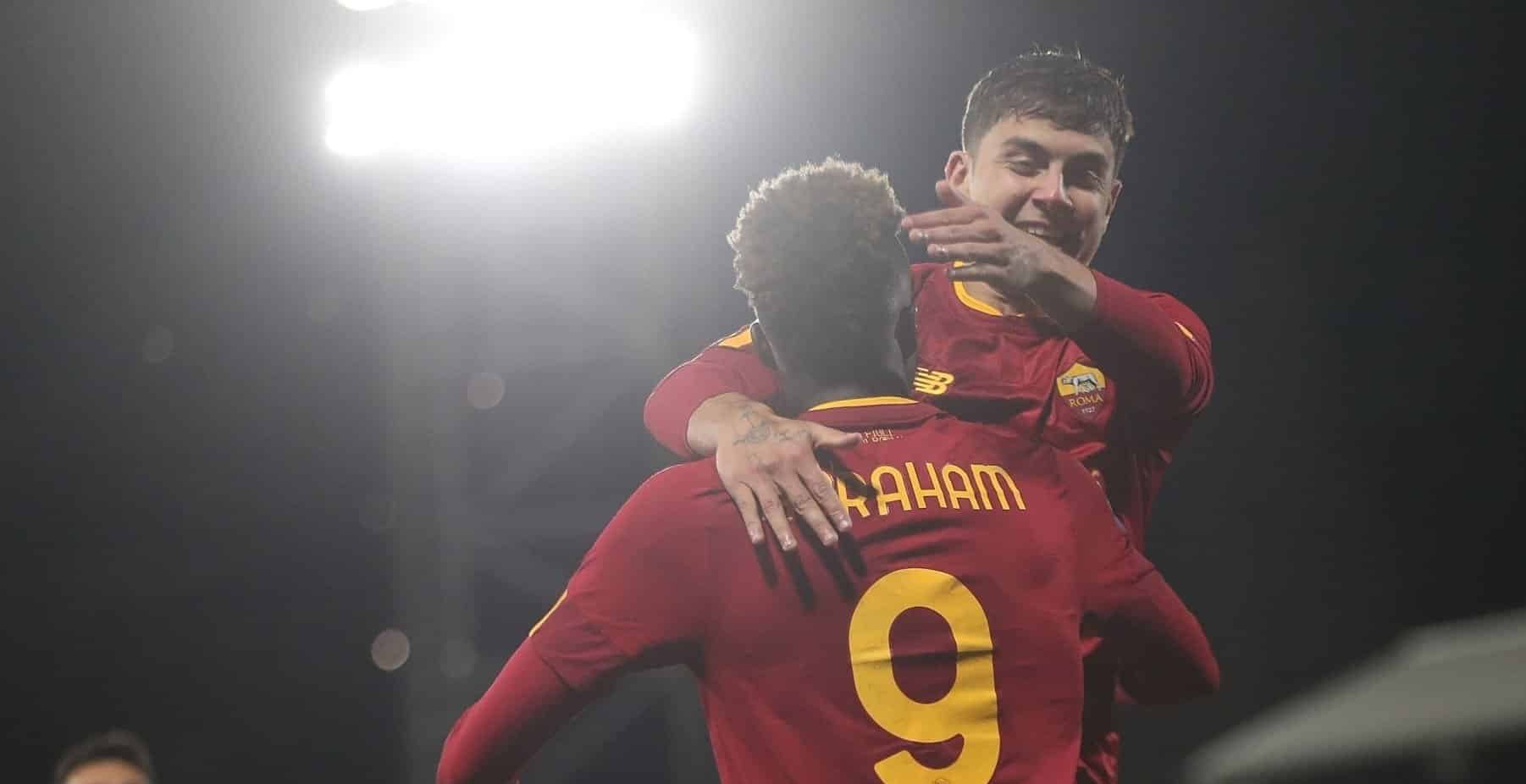 Spezia-Roma 0-2, Abraham e Dybala