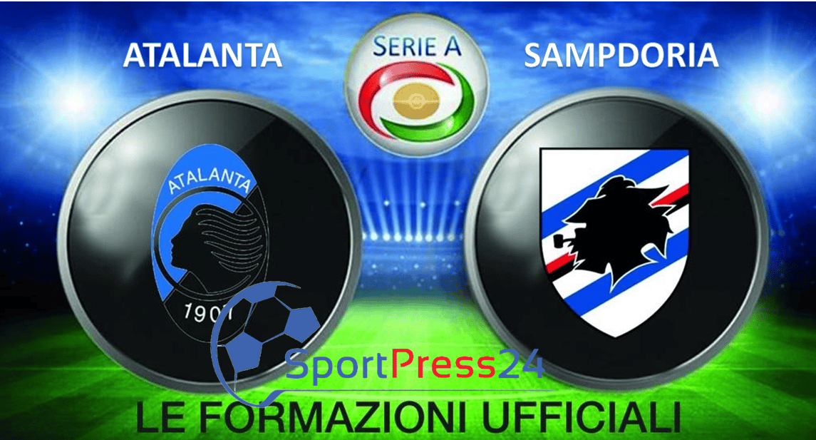 Le formazioni ufficiali di Atalanta - Sampdoria (immagine di copertina a cura di Simone Sabatino)