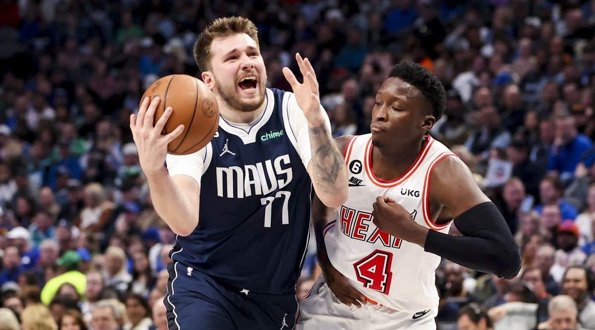 NBA, Dallas Mavericks-Miami Heat 115-90, Doncic
