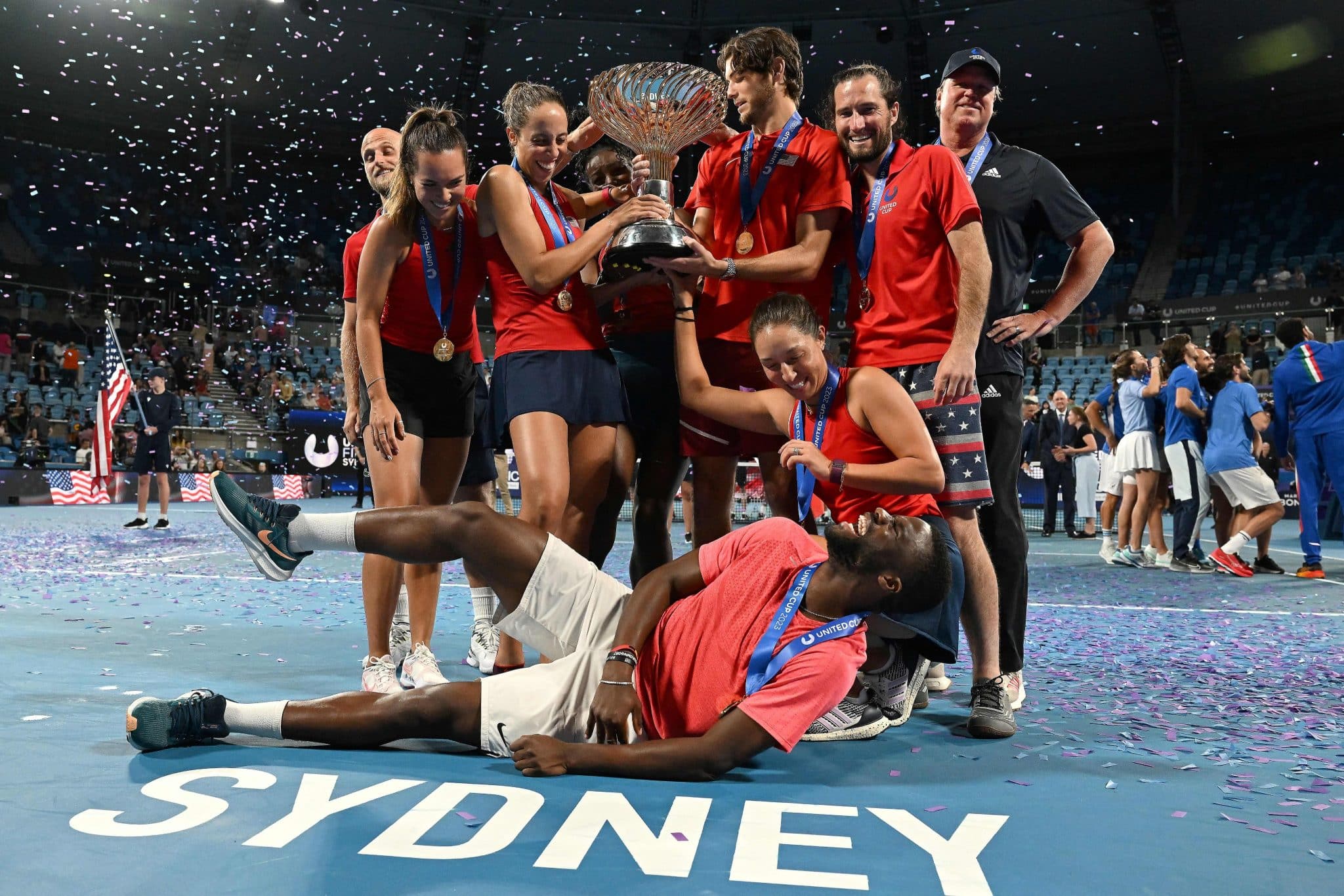 Tennis, United Cup a Sydney, USAItalia 40. Infortunio a Musetti