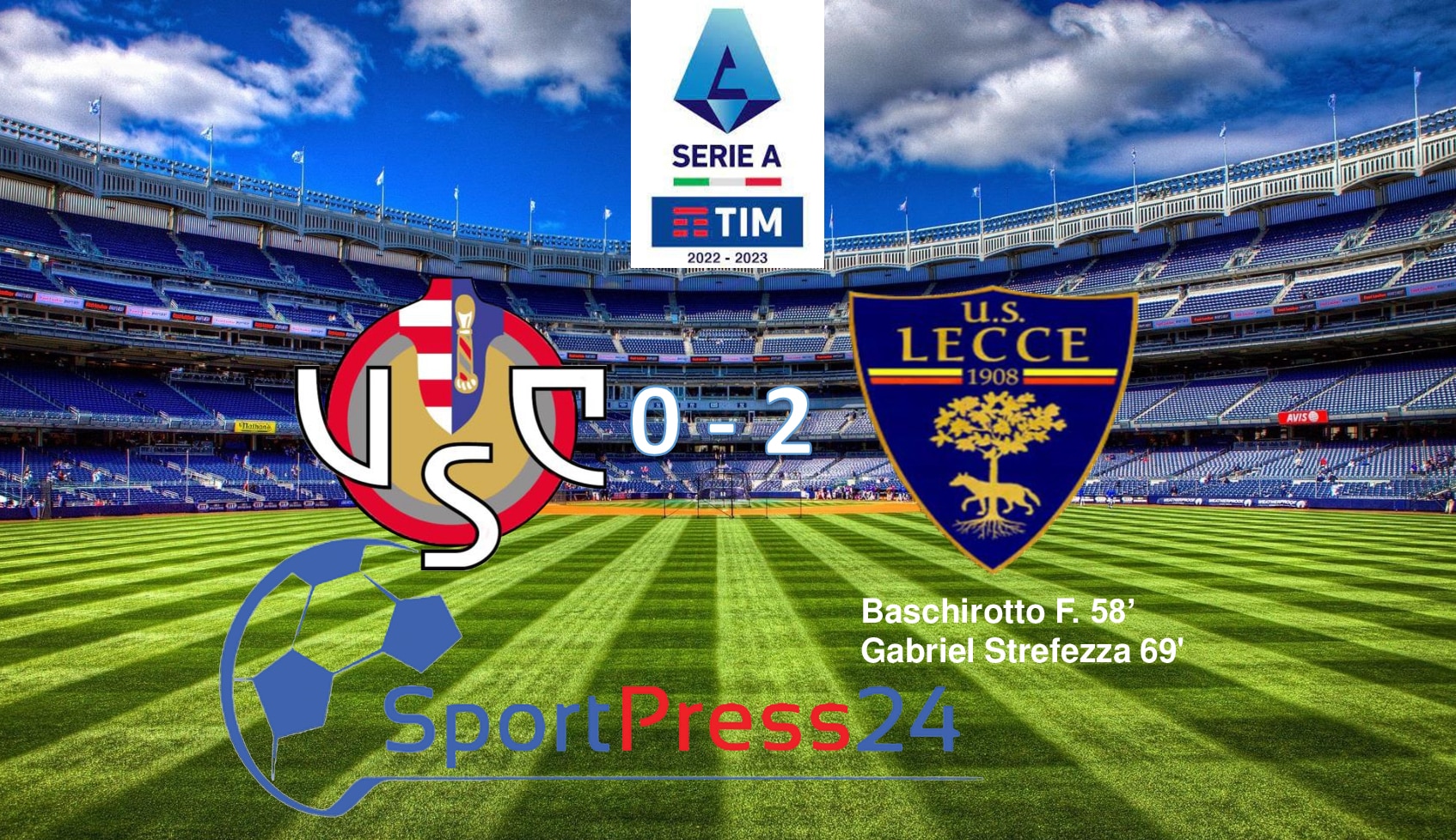 Cremonese-Lecce-0-2 (immagine a cura di Valerio Giuseppe Bellinghieri)