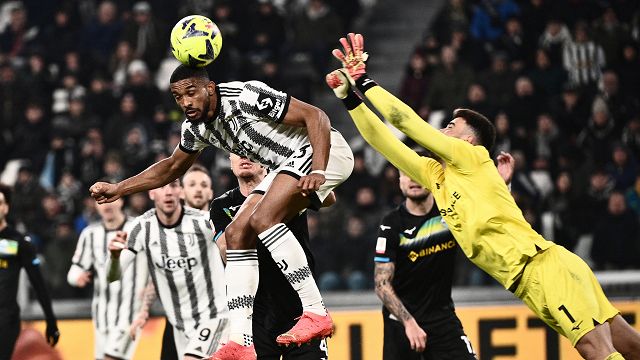 Juventus-Lazio Coppa Italia Maximiano e Bremer