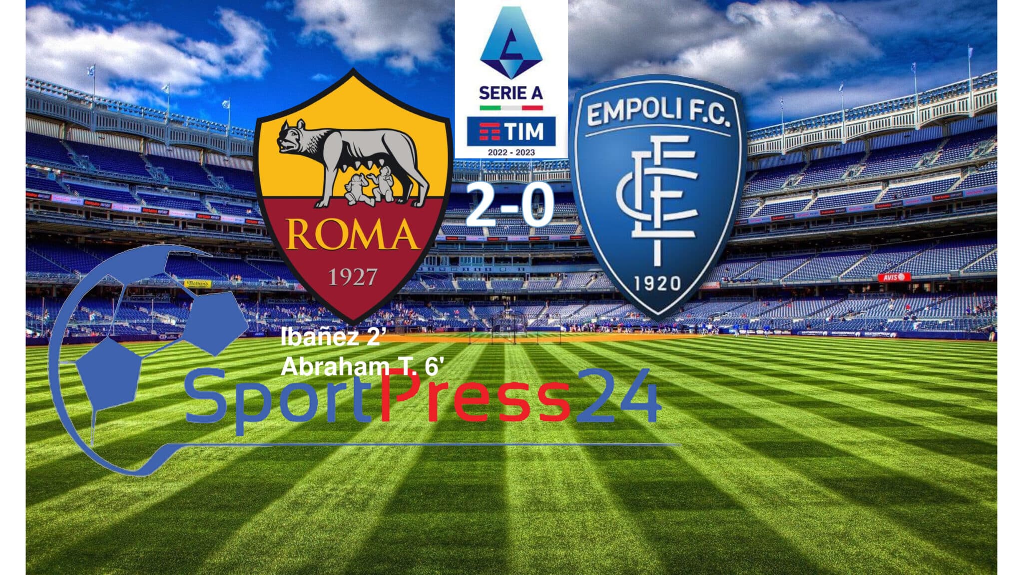Roma - Empoli 2 - 0 (immagine a cura di Orazio Bellinghieri)