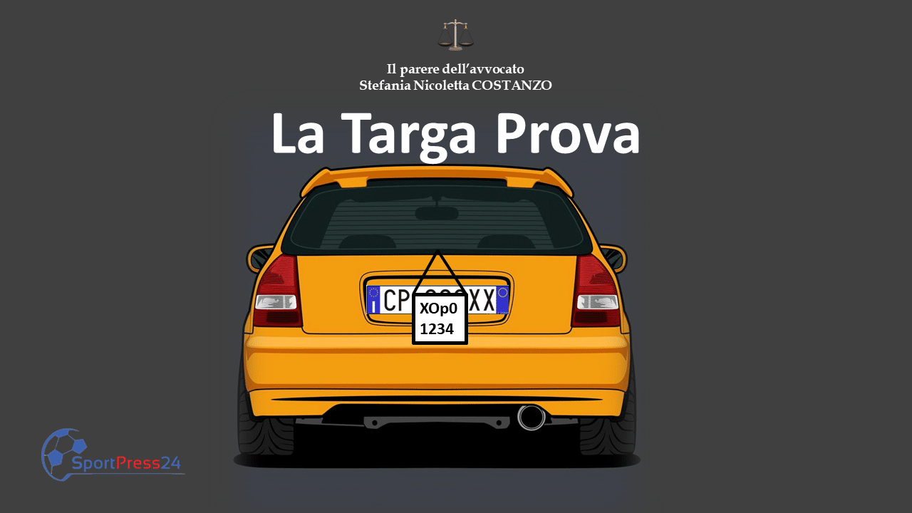 Targa Prova (Immagine a cura della Redazione)