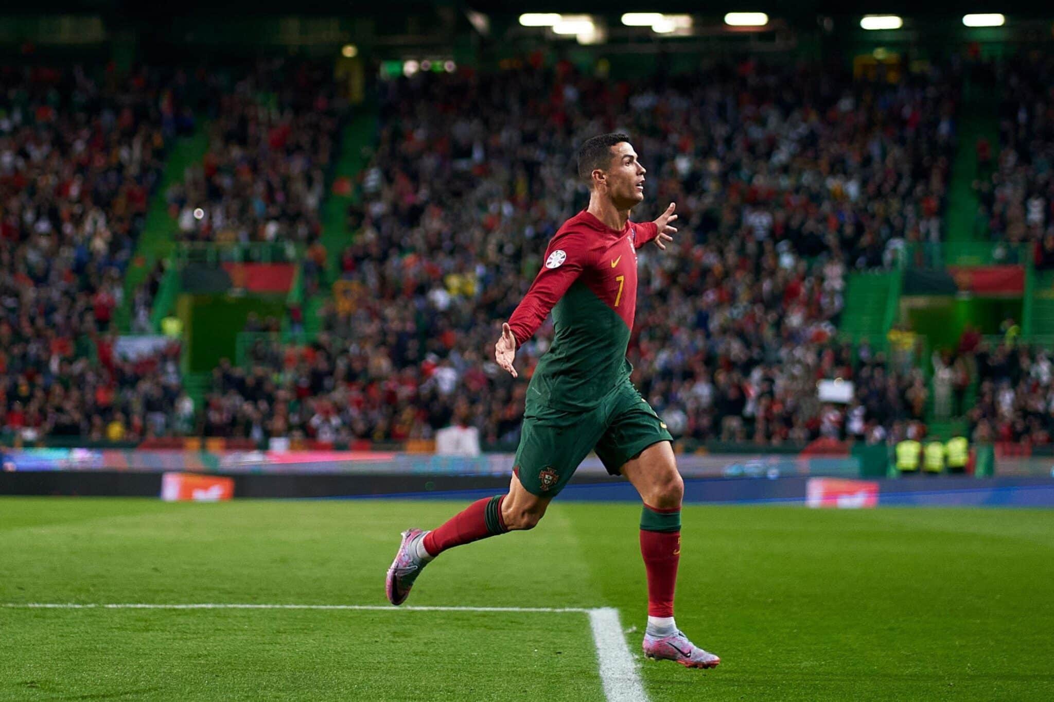 Euro 2024, Portogallo-Liechtenstein 4-0, Ronaldo - Qualificazioni