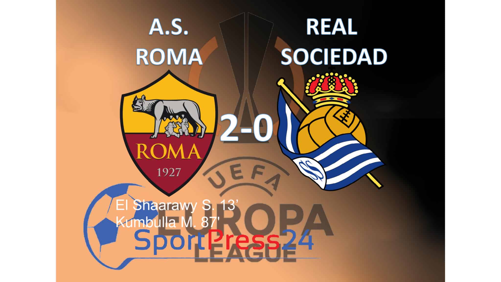 Europa League: Roma-Real Sociedad (immagine a cura di Orazio Bellinghieri)