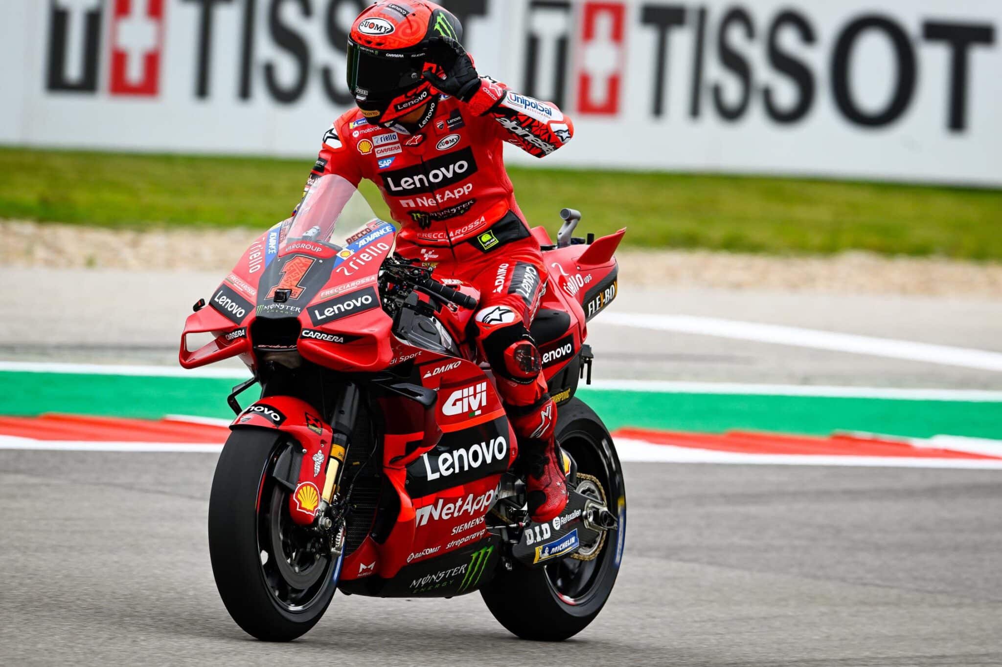 MotoGP, Bagnaia Austin