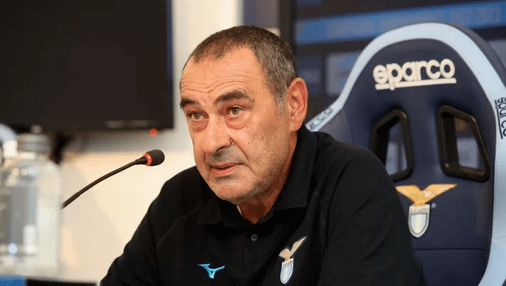 conferenza stampa sarri lazio