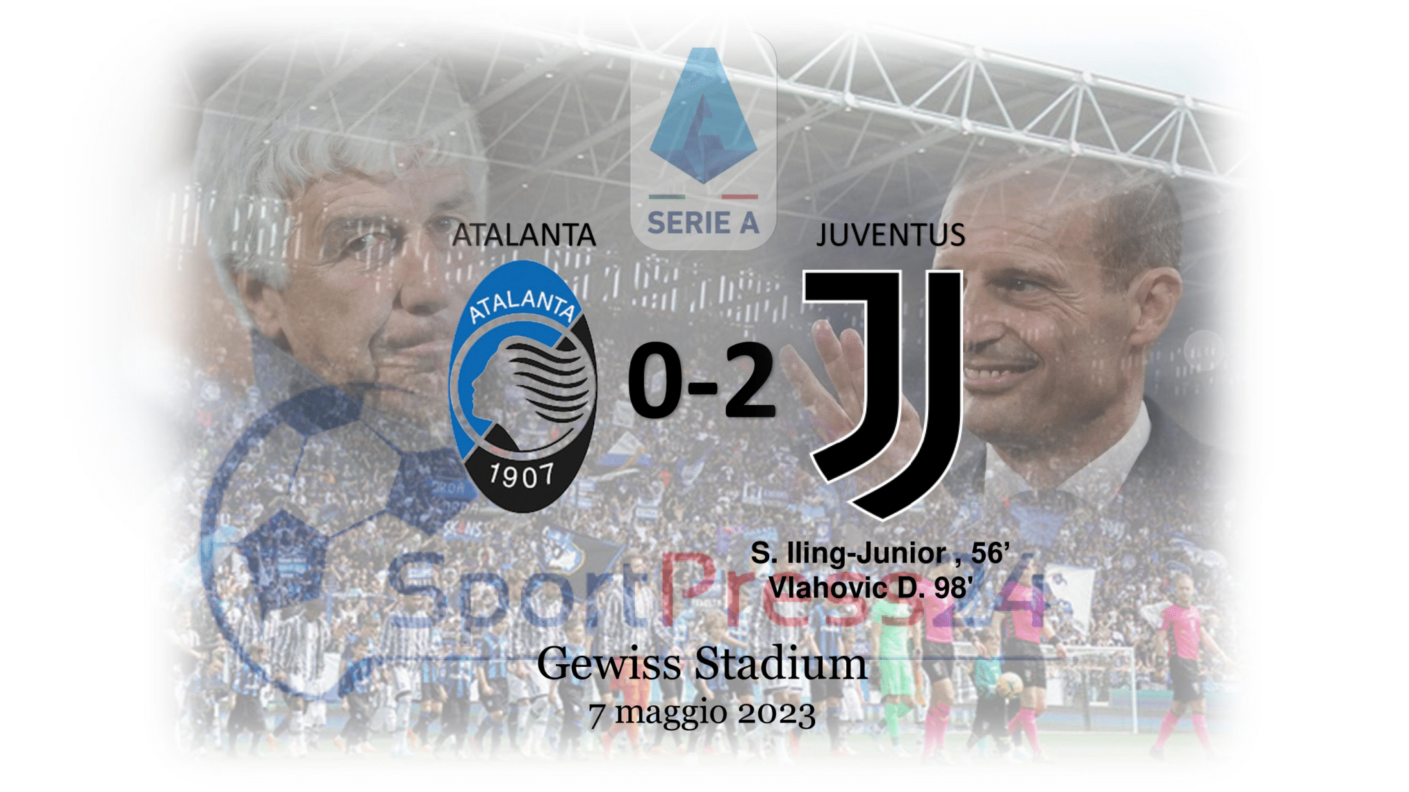 Atalanta-Juventus (immagine a cura di Orazio Bellinghieri)