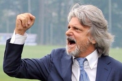 Ferrero (ex-Presidente della Sampdoria) - (immagine da Twitter)