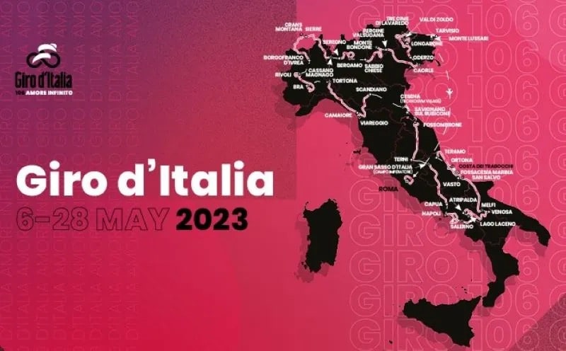 13^ tappa del Giro d’Italia (immagine da Twitter)