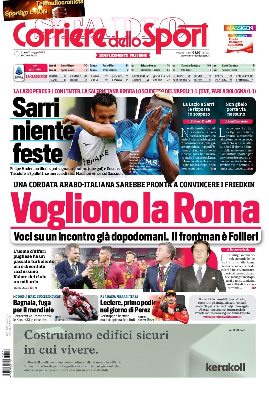Corriere dello Sport Roma