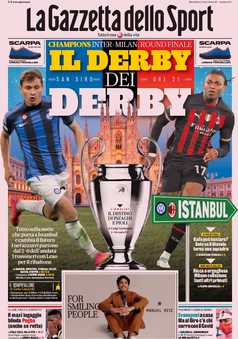 la-gazzetta-dello-sport Prima Pagina