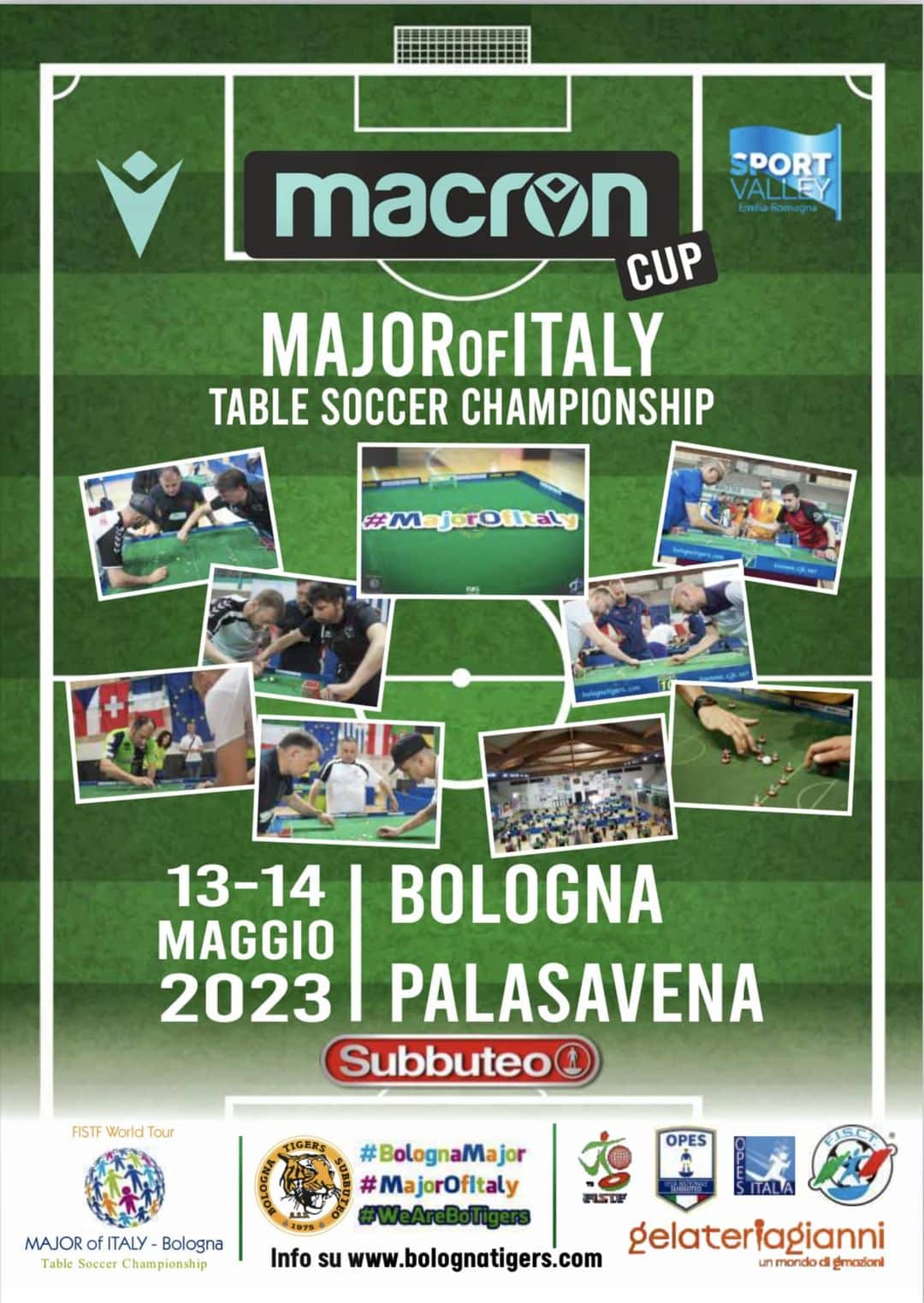 Calcio da Tavolo FISTF MAJOR OF ITALY 2023 DI BOLOGNA