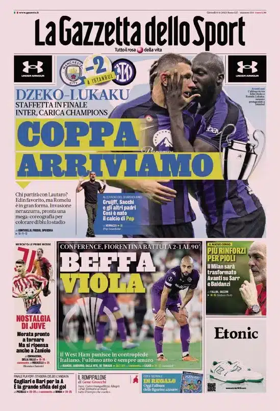 prime pagine