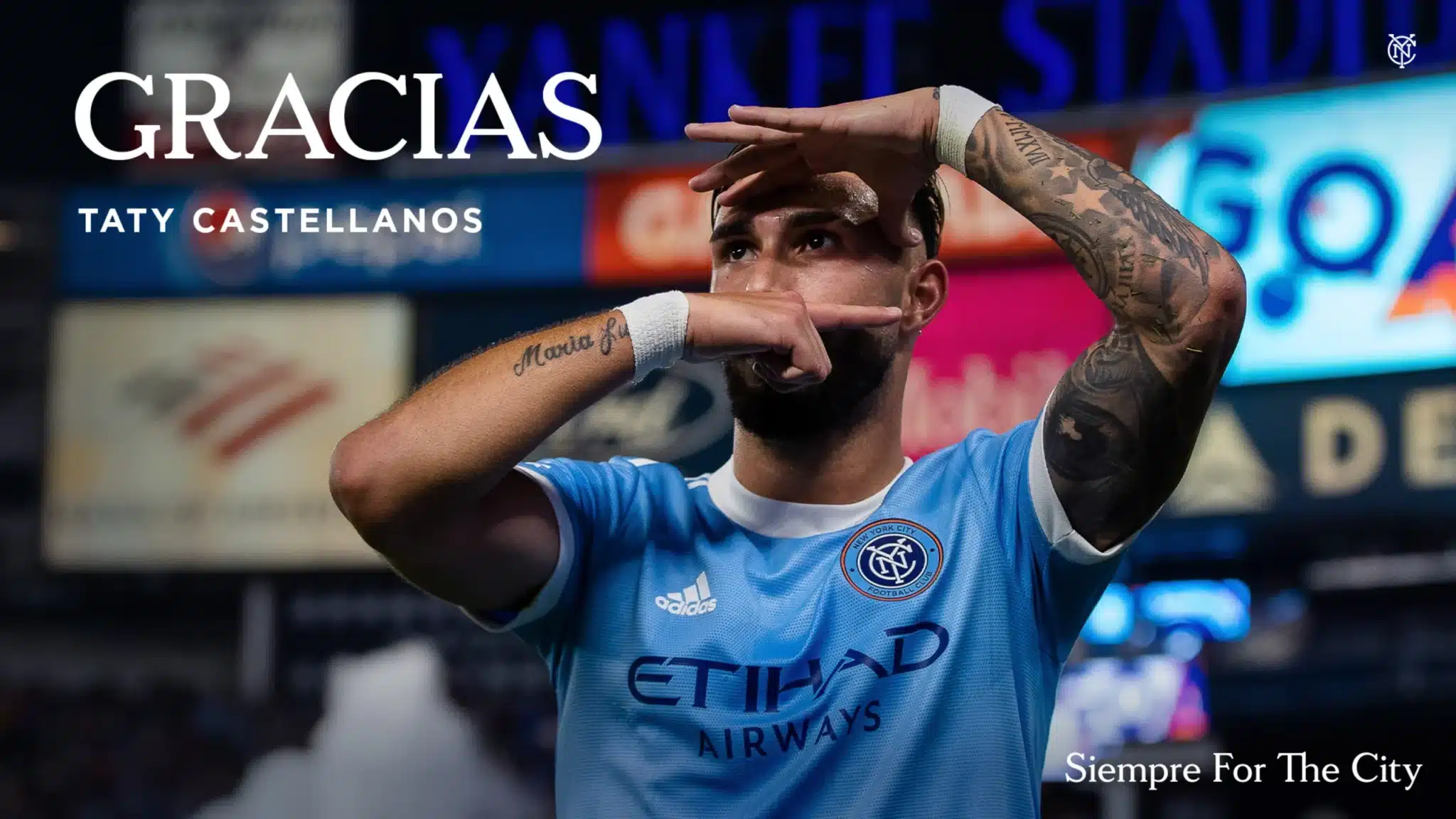 Castellanos (Immagine dal sito del NYCFC)