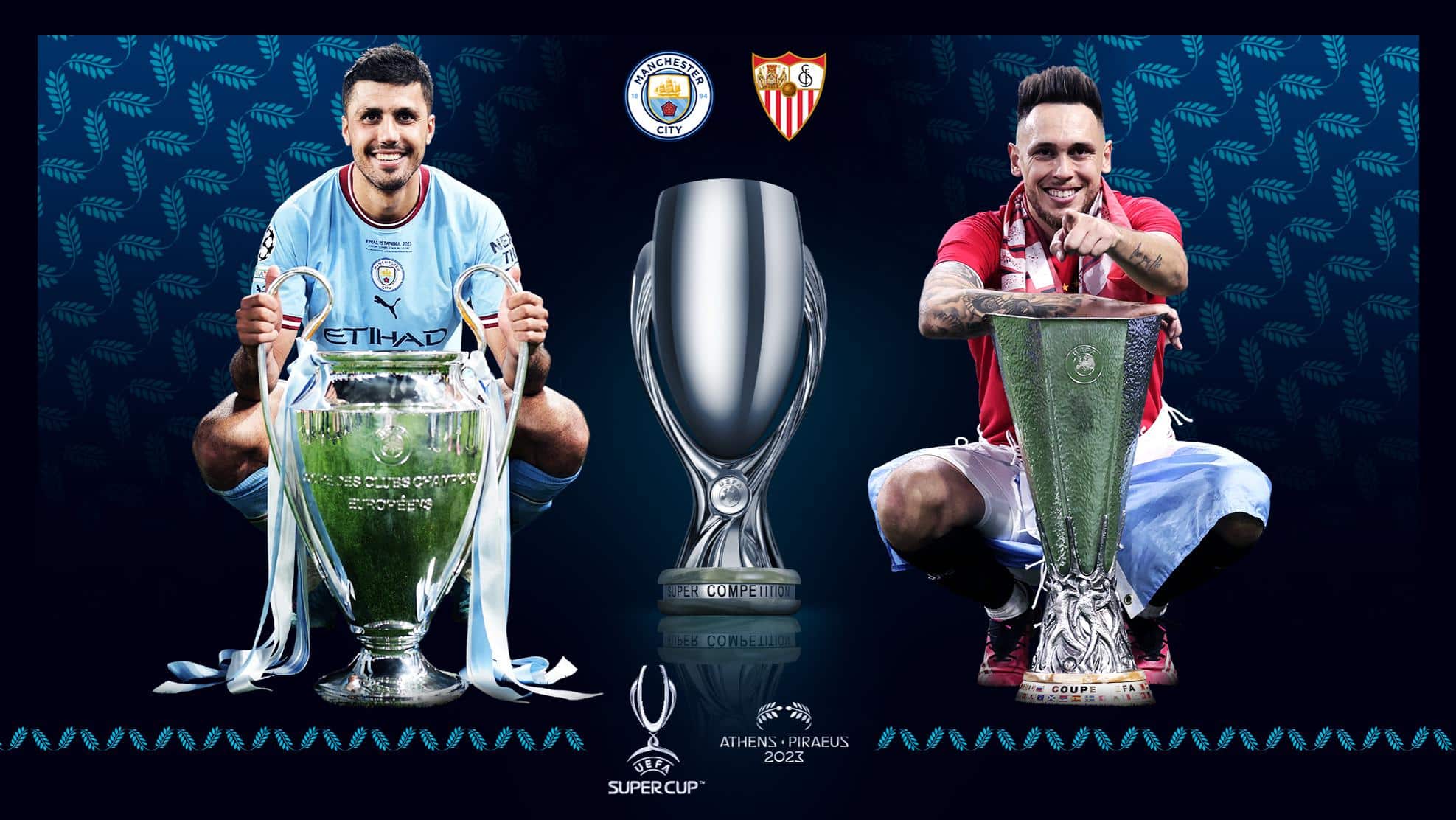 Manchester City Siviglia Supercoppa UEFA