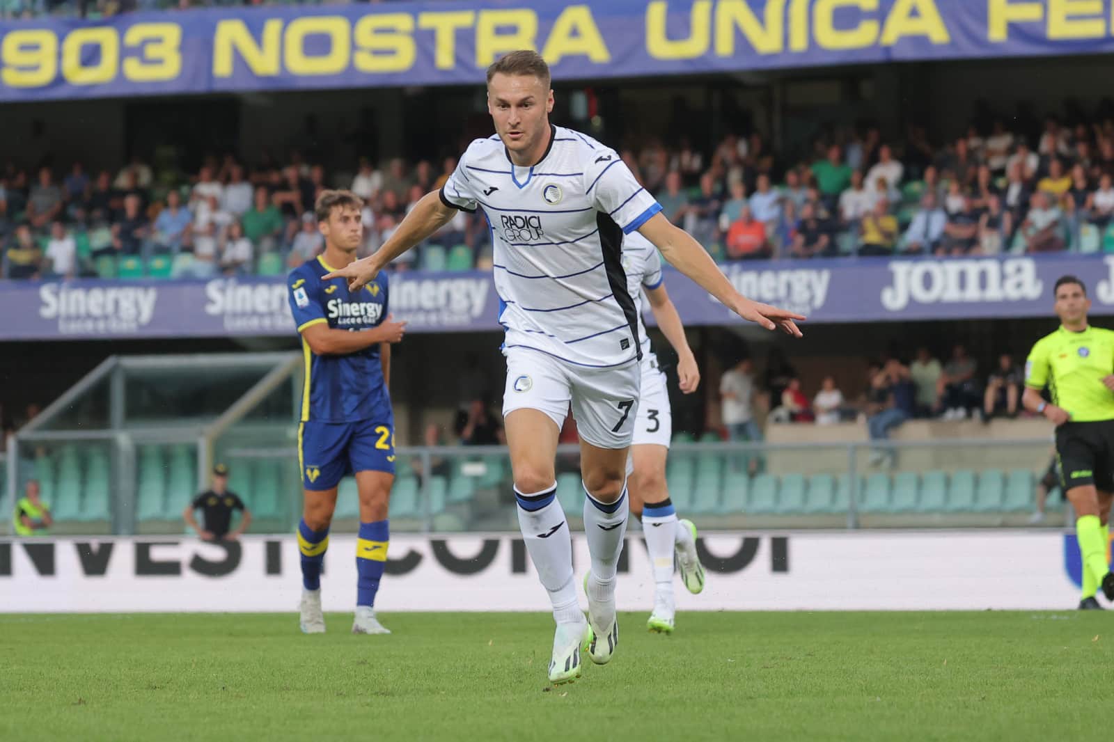 Verona-Atalanta 0-1, Koopmeiners