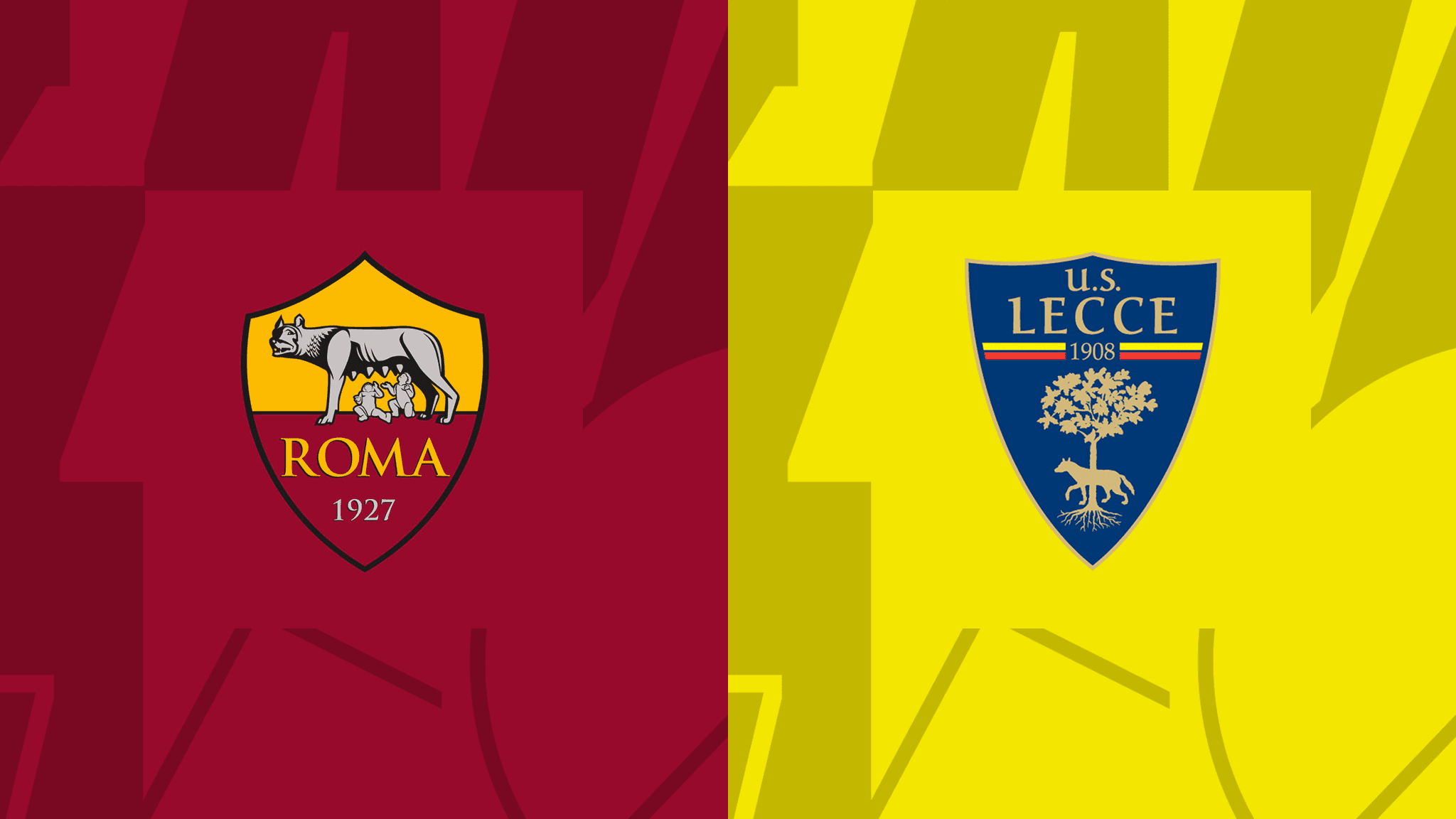Formazioni ufficiali di Roma - Lecce