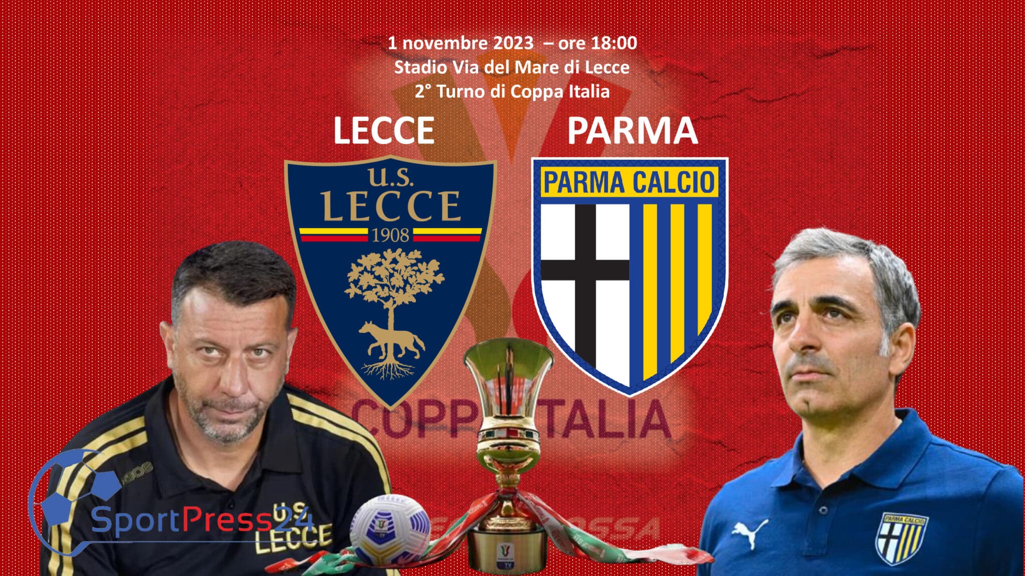 Lecce-Parma (Immagine a cura di Valerio Giuseppe Bellinghieri)