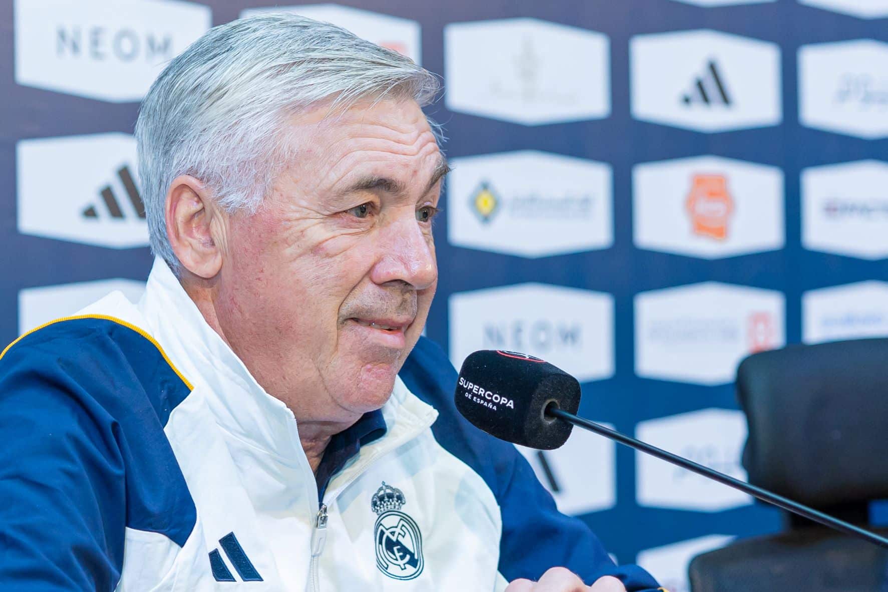 Carlo Ancelotti from Pre- tournament Press Conference. real Madridjpg