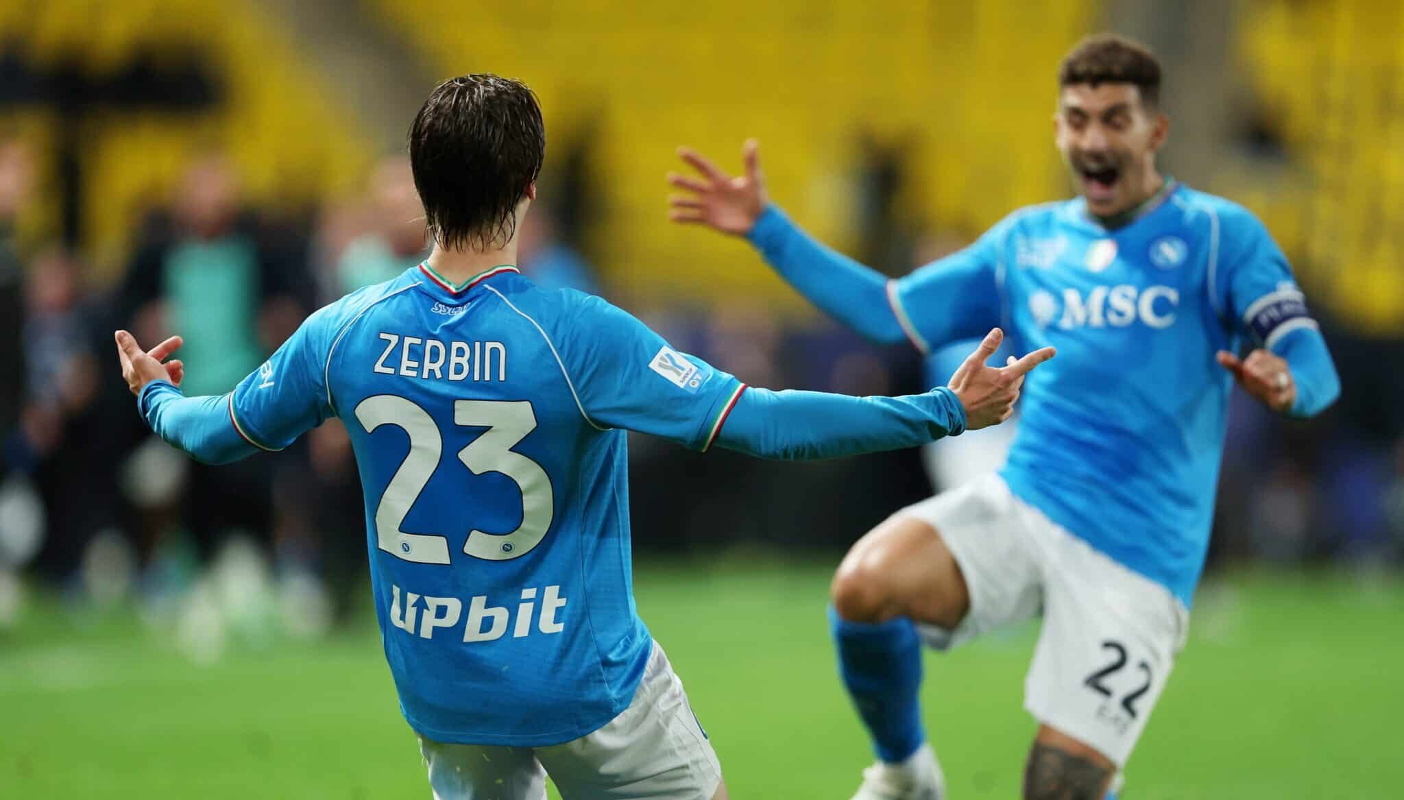Supercoppa Italiana, Napoli-Fiorentina 3-0, Zerbin