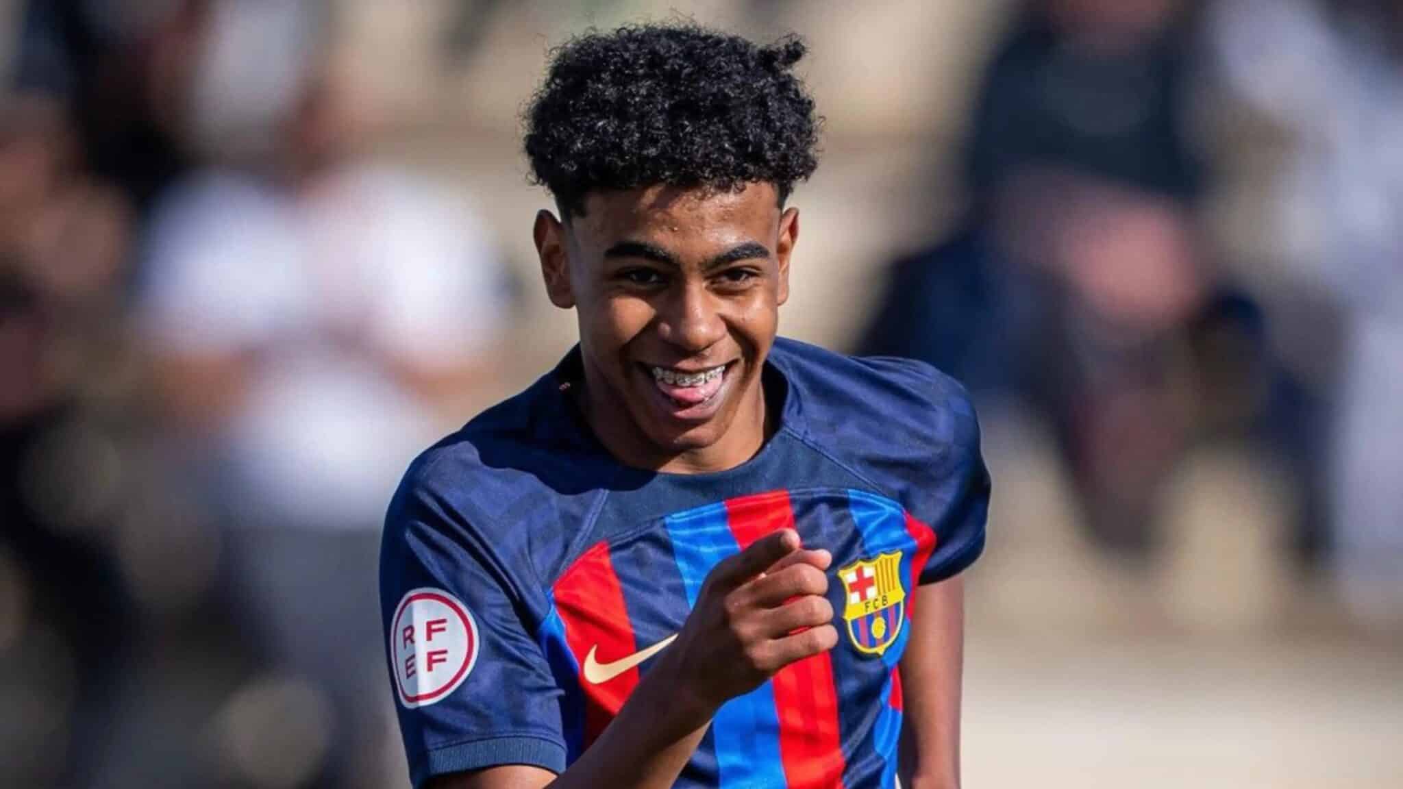 Barcellona Lamine Yamal PSG