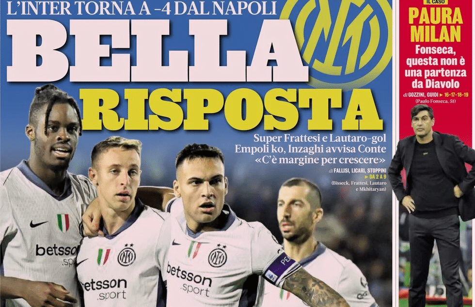prime pagine