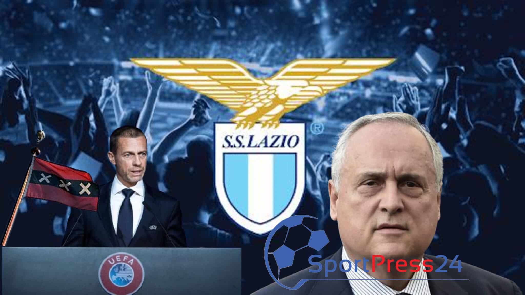 Nota della SS Lazio all'Uefa e al sindaco di Amsterdam (Immagine a cura di Orazio Bellinghieri)
