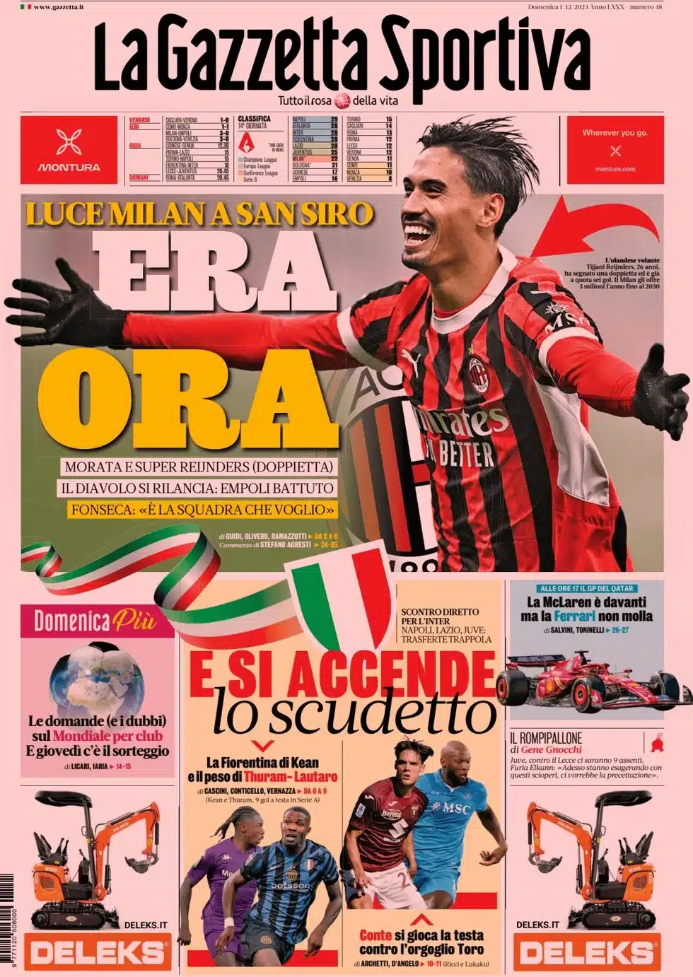 prime pagine