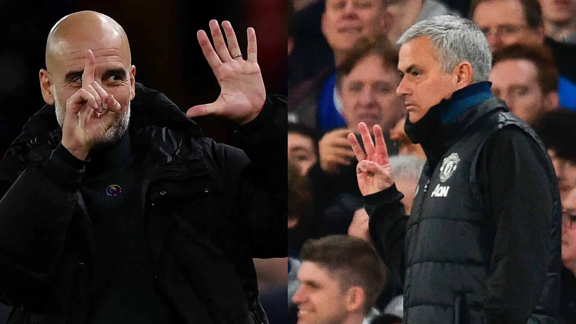 Pep Guardiola Josè mourinho