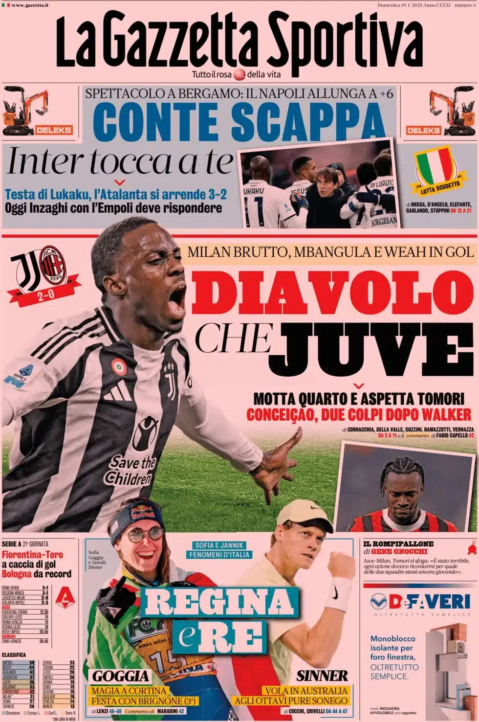 prime pagine