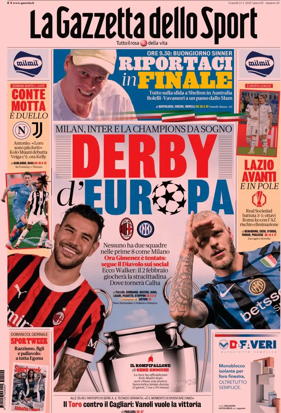 prime pagine