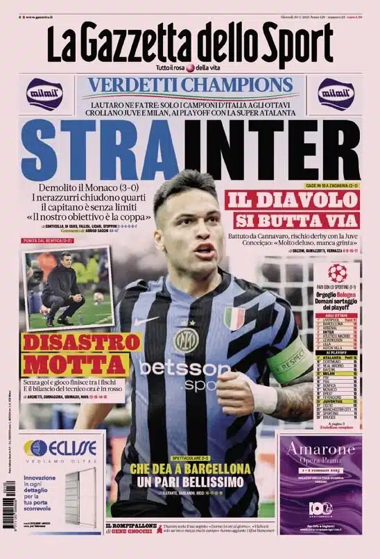 prime pagine
