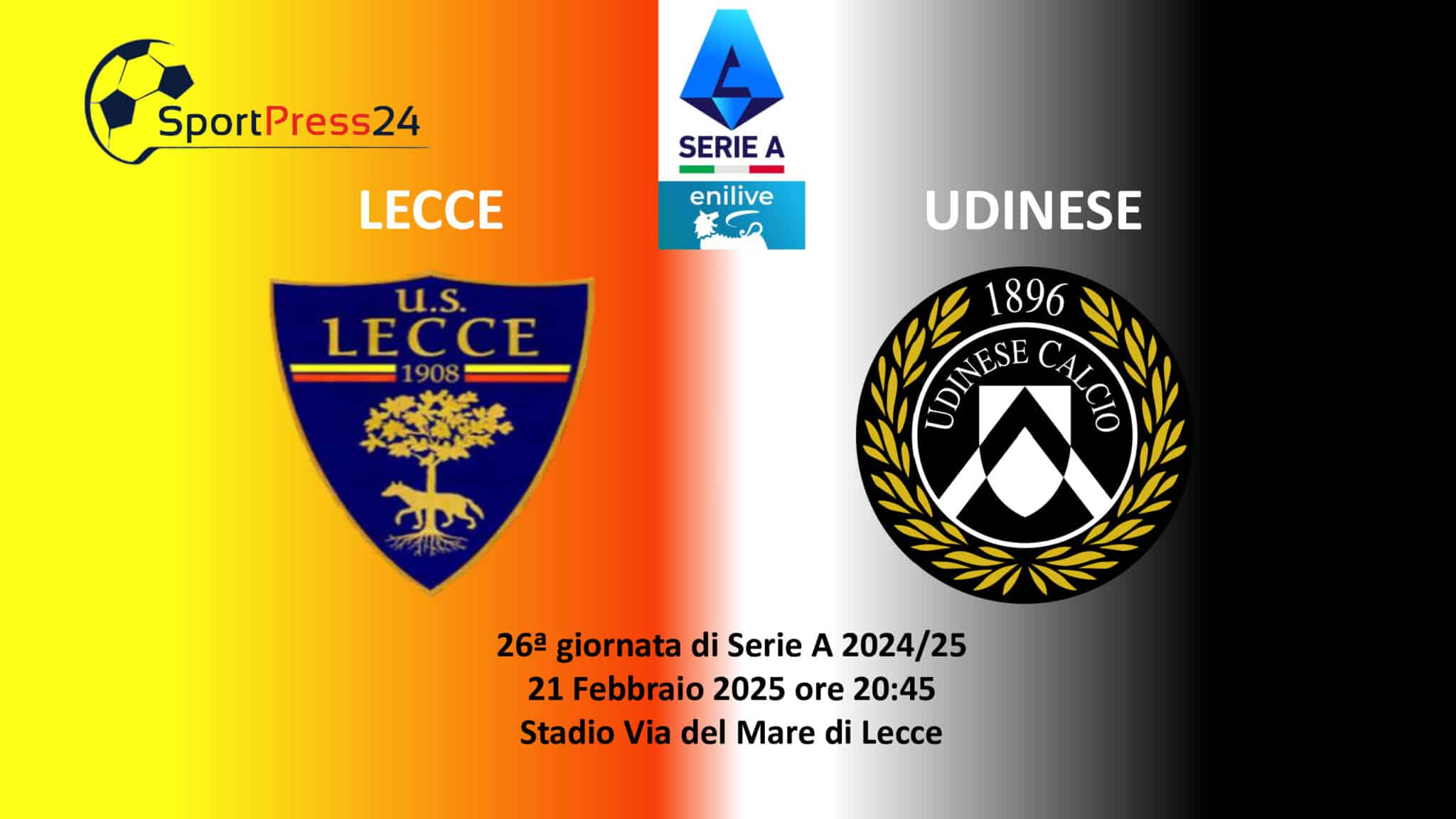 LECCE-UDINESE (Immagine a cura di Valerio Giuseppe Bellinghieri)