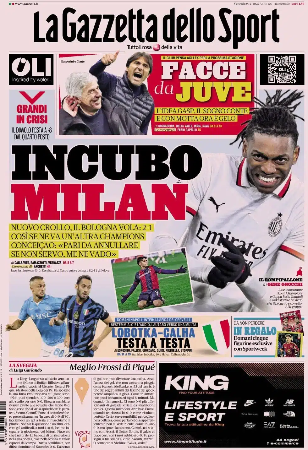 prime pagine