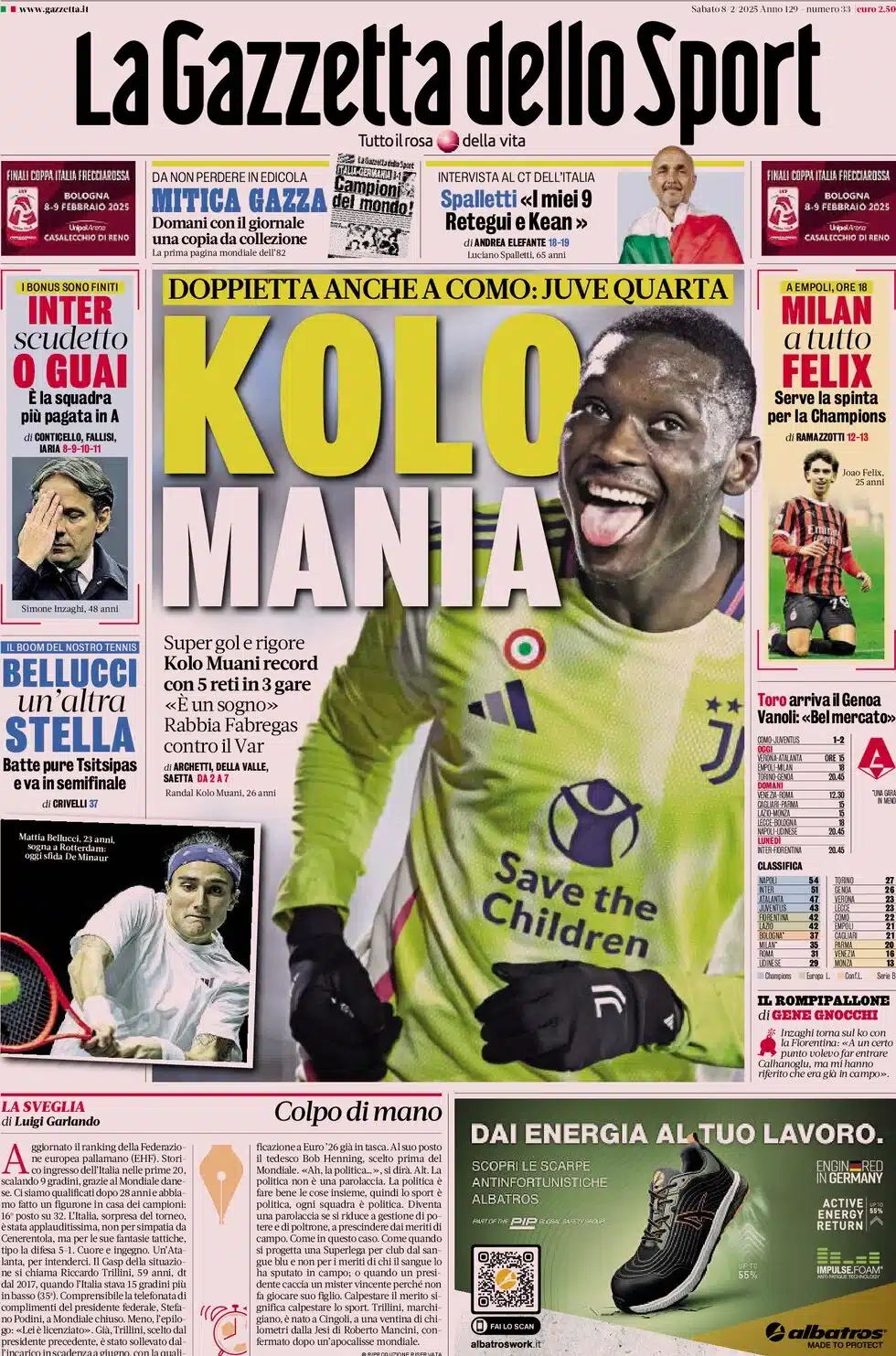 prime pagine