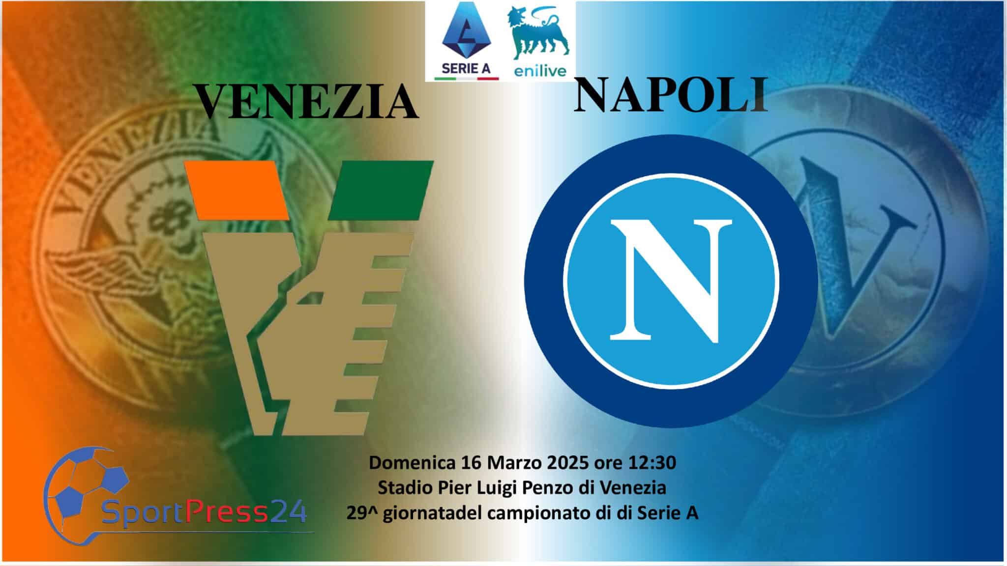 Venezia-Napoli (Immagine di copertina a cura di Orazio Bellinghieri)