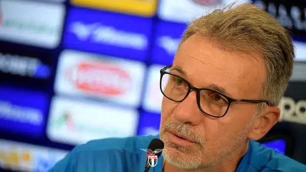Il mister biancoceleste Marco Baroni (immagine di repertorio)