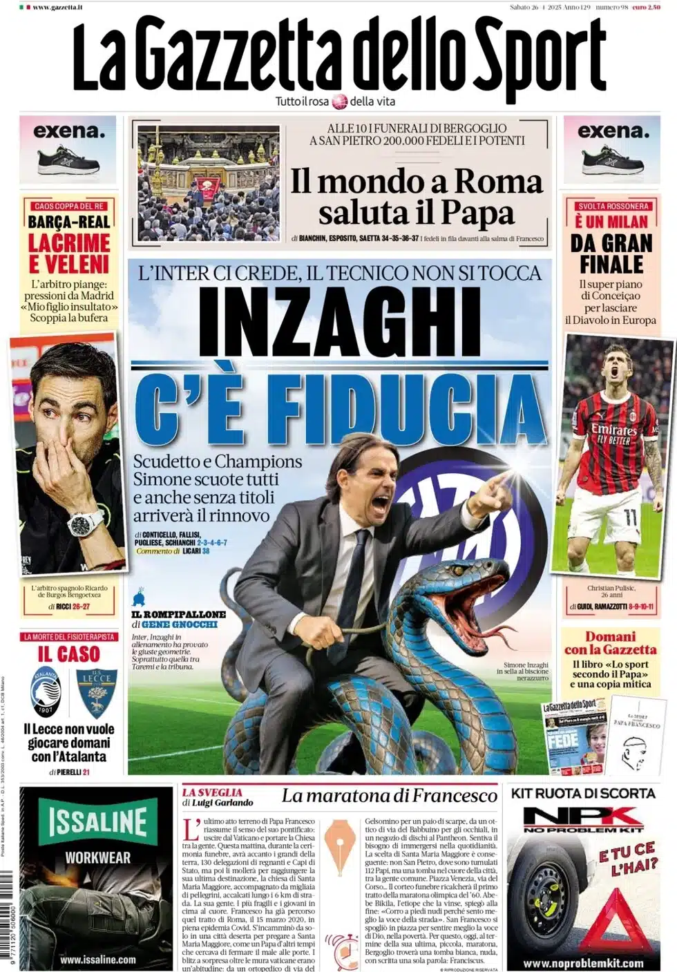 prime pagine