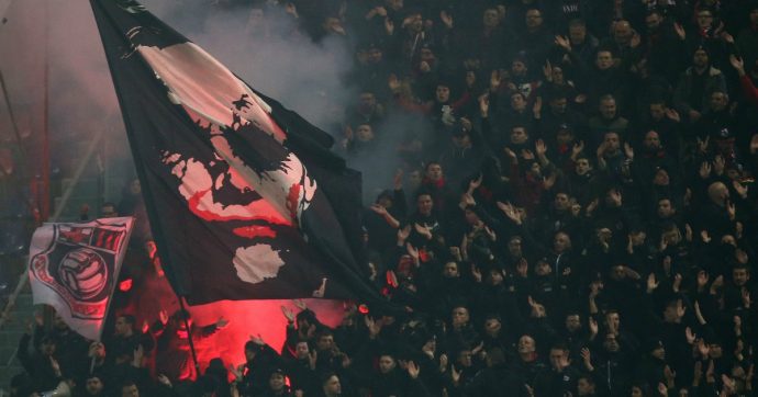 Coppa Italia tifosi milan rossoneri