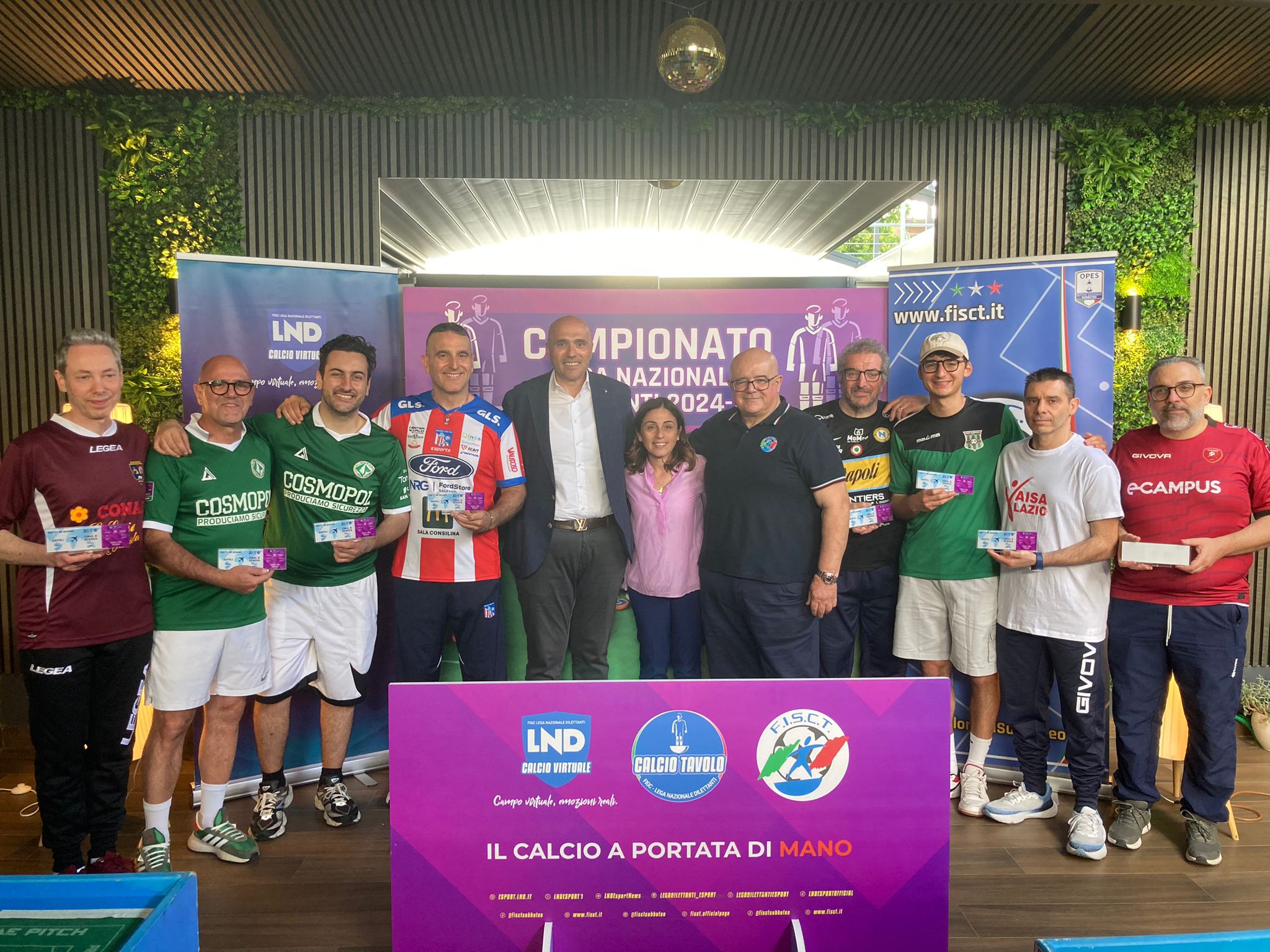 Finalisti calcio da tavolo subbuteo