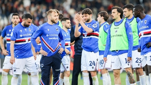 La squadra della Sampdoria retrocessa in Serie C